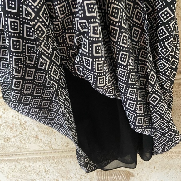 Diane Von Furstenberg black/white sleeveless dress - Picture 7 of 10